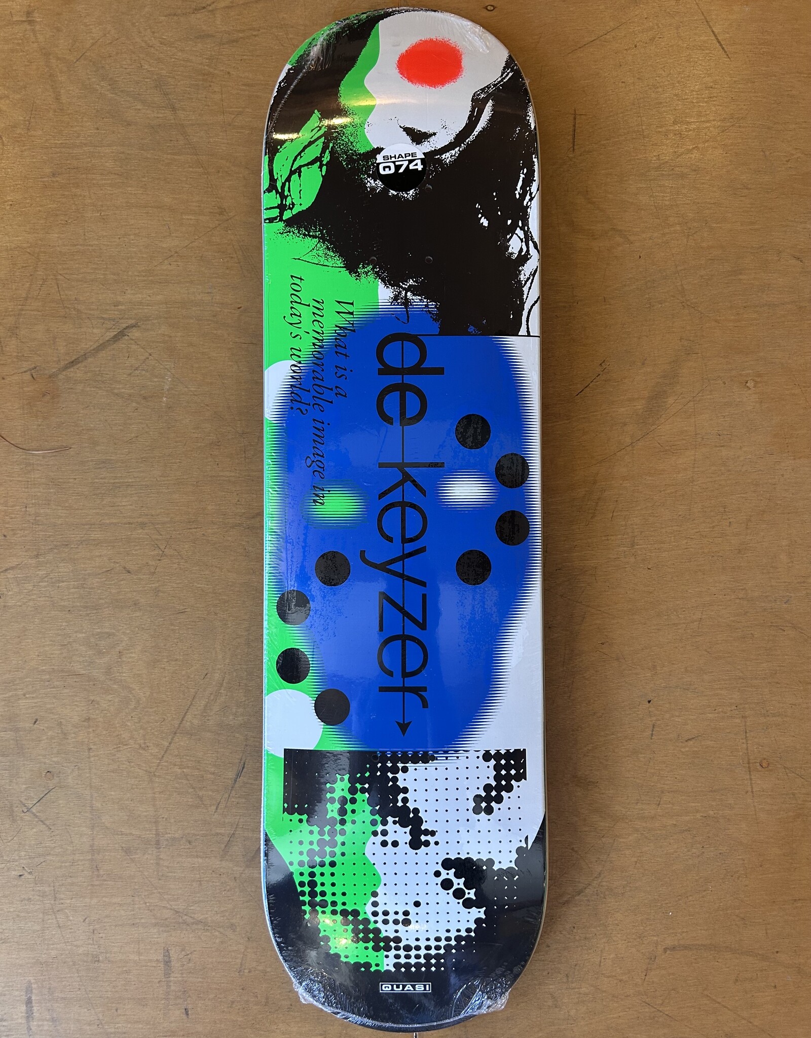 QUASI SKATEBOARDS Bobby DeKeyzer Image World Pro Deck - 8.25