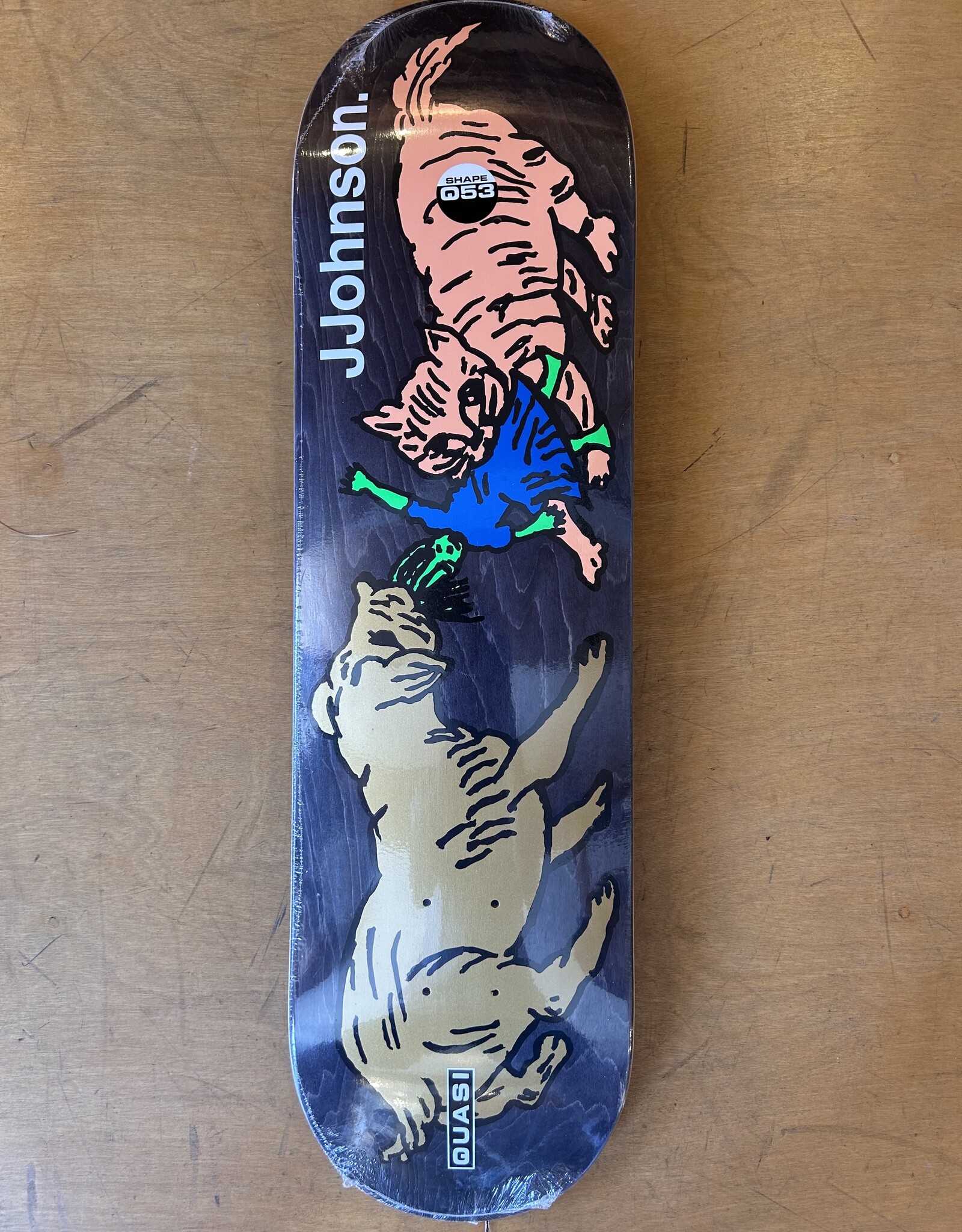 QUASI SKATEBOARDS Jake Johnson Pet Sounds Pro Deck - 8.375