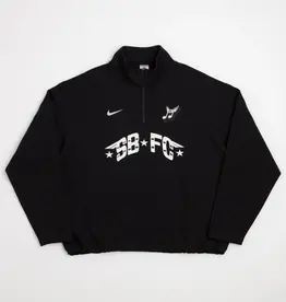 NIKE SB FC Pack Skate 1/2-Zip Fleece Crew-Neck Sweatshirt - Black