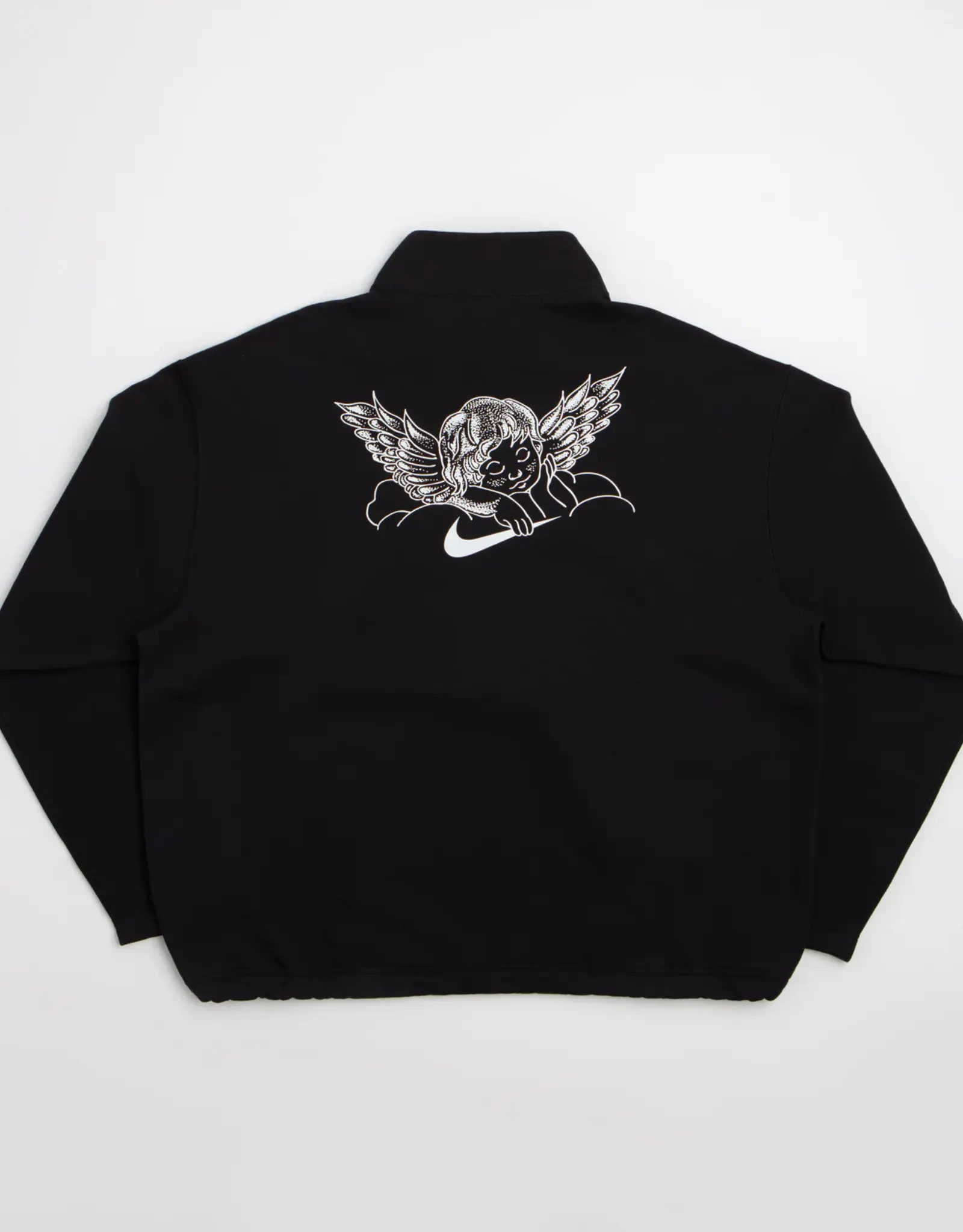 NIKE SB FC Pack Skate 1/2-Zip Fleece Crew-Neck Sweatshirt - Black