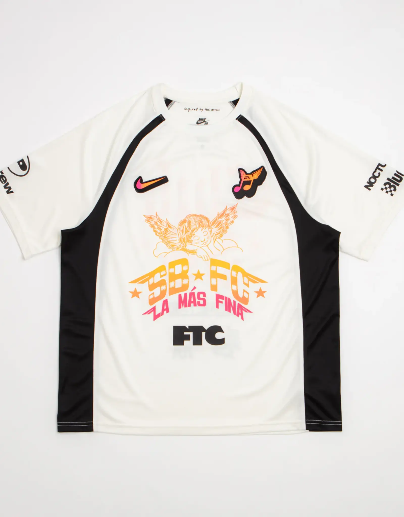 NIKE SB FC Pack Skate Jersey - Sail / Black
