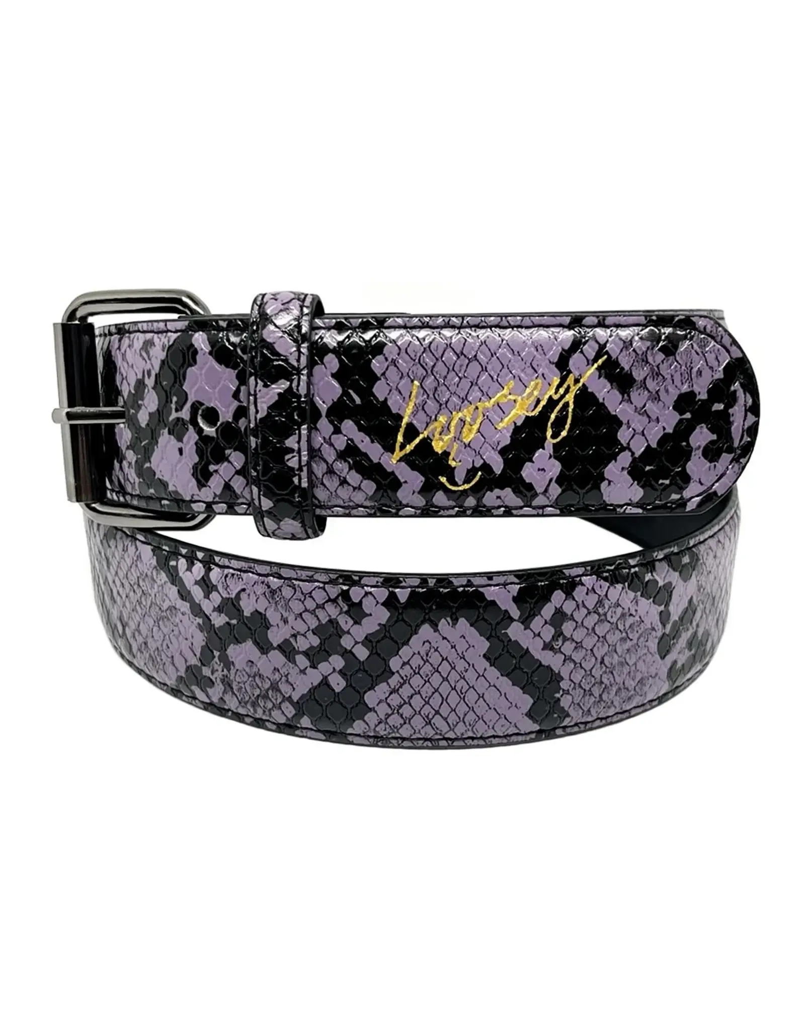 LOOSEY Purple Slither Belt