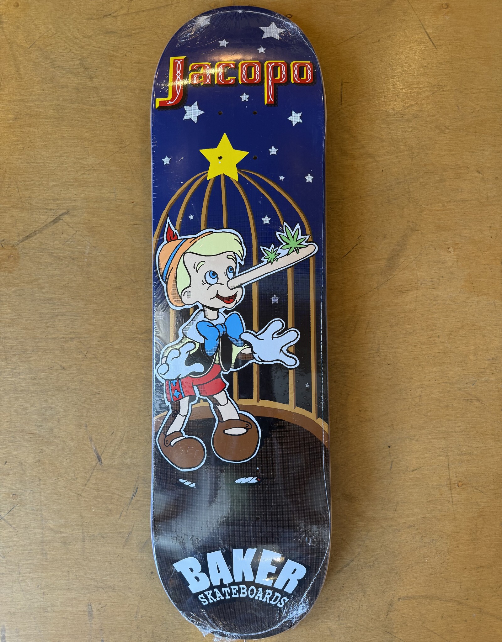BAKER Lies Jacopo Carozzi Twin Tail Pro Deck - 8.38