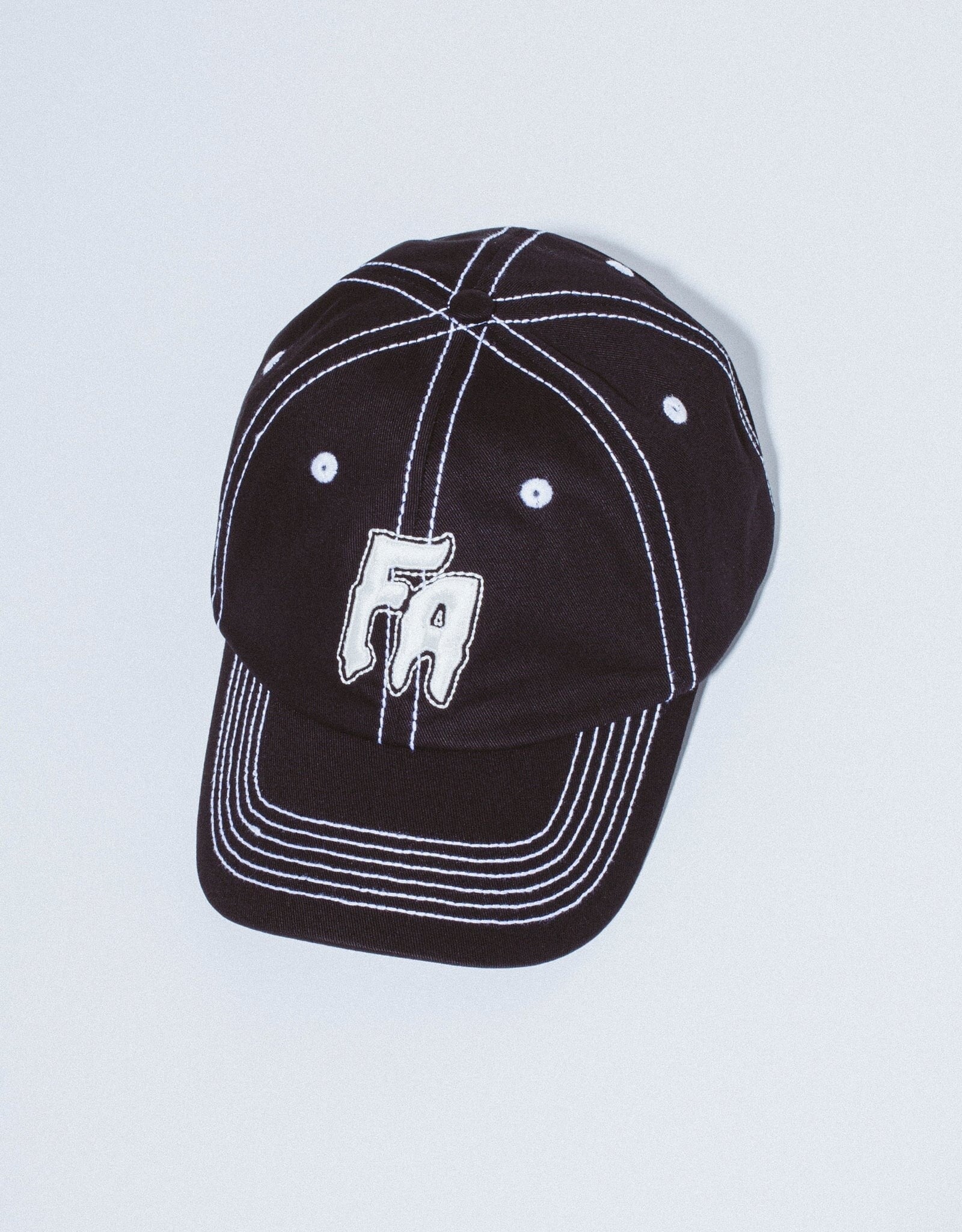 FUCKING AWESOME Seduction Contrast Stitch 6-Panel Hat - Black