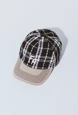 FUCKING AWESOME Seduction Plaid Hat - Black