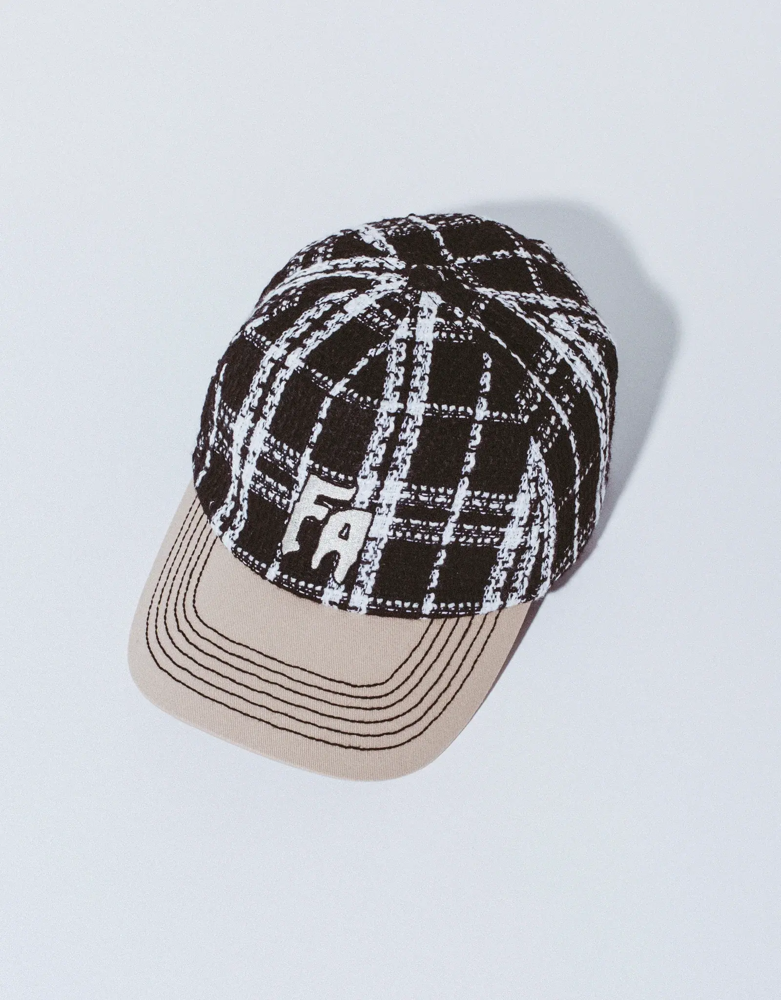 FUCKING AWESOME Seduction Plaid Hat - Black