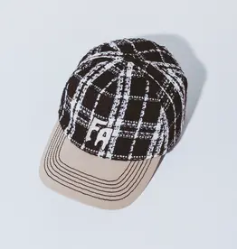FUCKING AWESOME Seduction Plaid Hat - Black