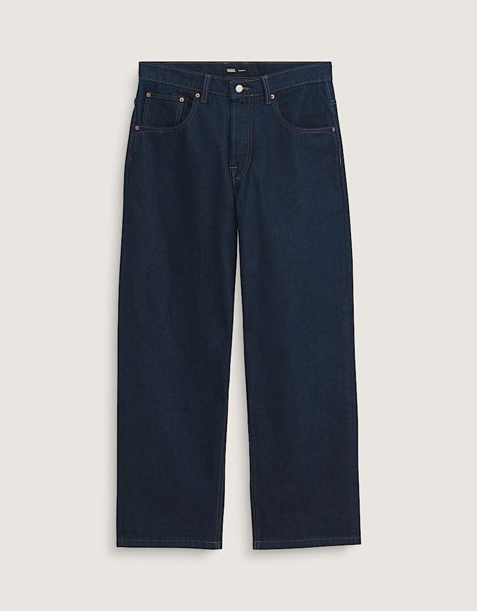 VANS Check-5 Loose Denim Pants - Dark Rinse