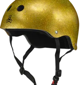 TRIPLE 8 TRIPLE 8 ADULT HELMET -  GOLD GLITTER