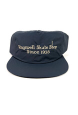 KINGSWELL Letterhead Snapback Surf Hat - Cobalt / Bone