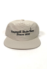 KINGSWELL Letterhead Snapback Surf Hat - White / Navy