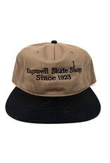 KINGSWELL Letterhead 2 Tone 5 Panel Snapback Hat - Black / Olive