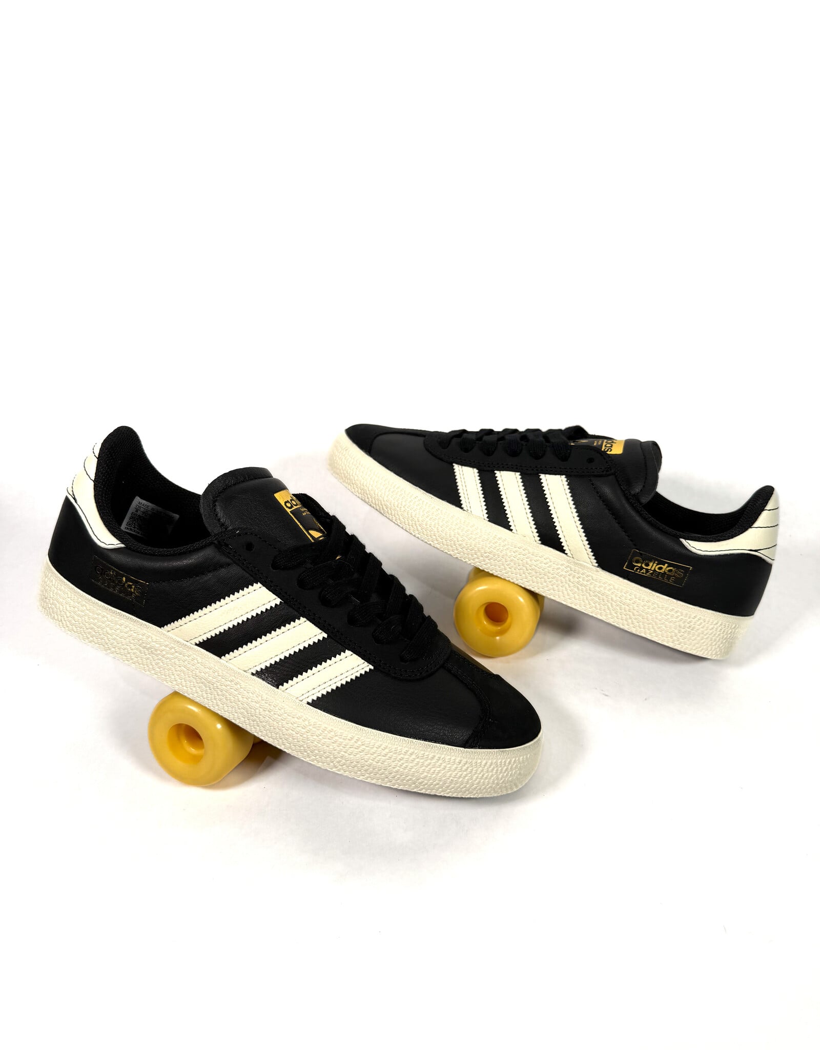 ADIDAS Gazelle ADV - Core Black / Cream White / Gold Metallic