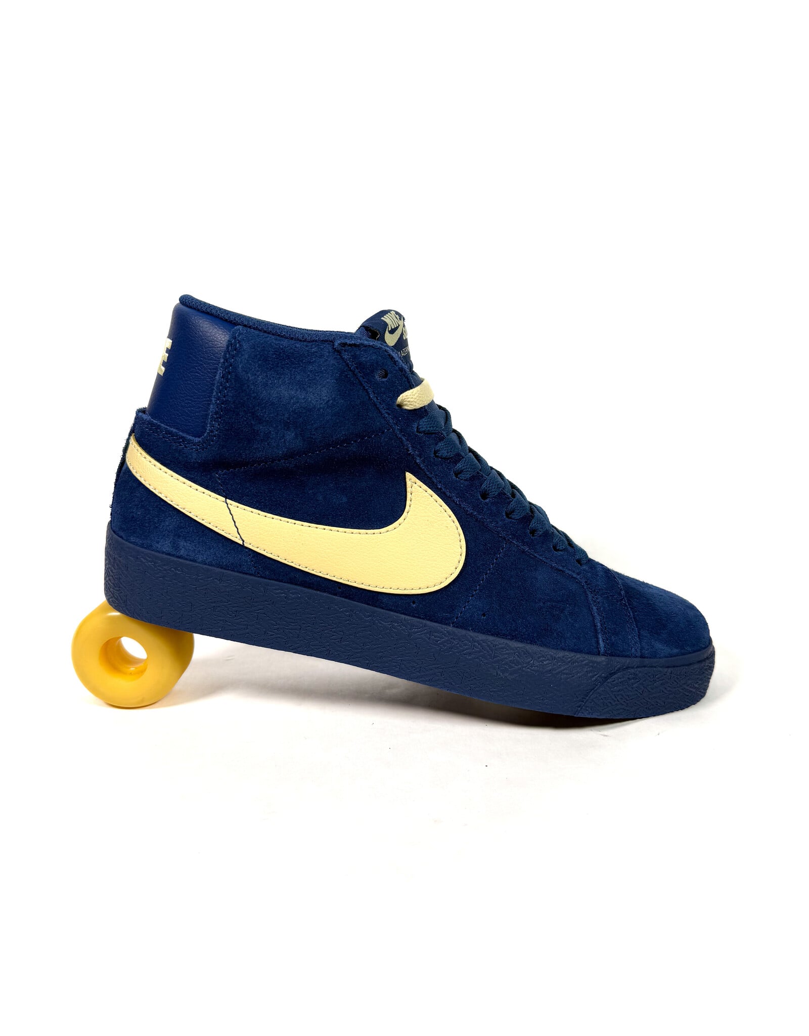 NIKE SB Zoom Blazer Mid - Coastal Blue / Pale Yellow
