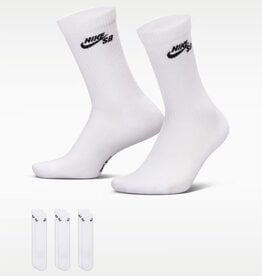 NIKE SB Everyday Elevated Skate Socks (3 Pairs) - White