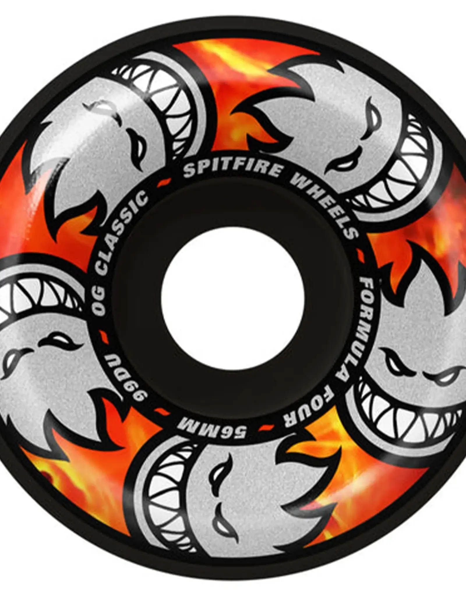 SPITFIRE F4 99 Black OG Classic Wheels - 56mm