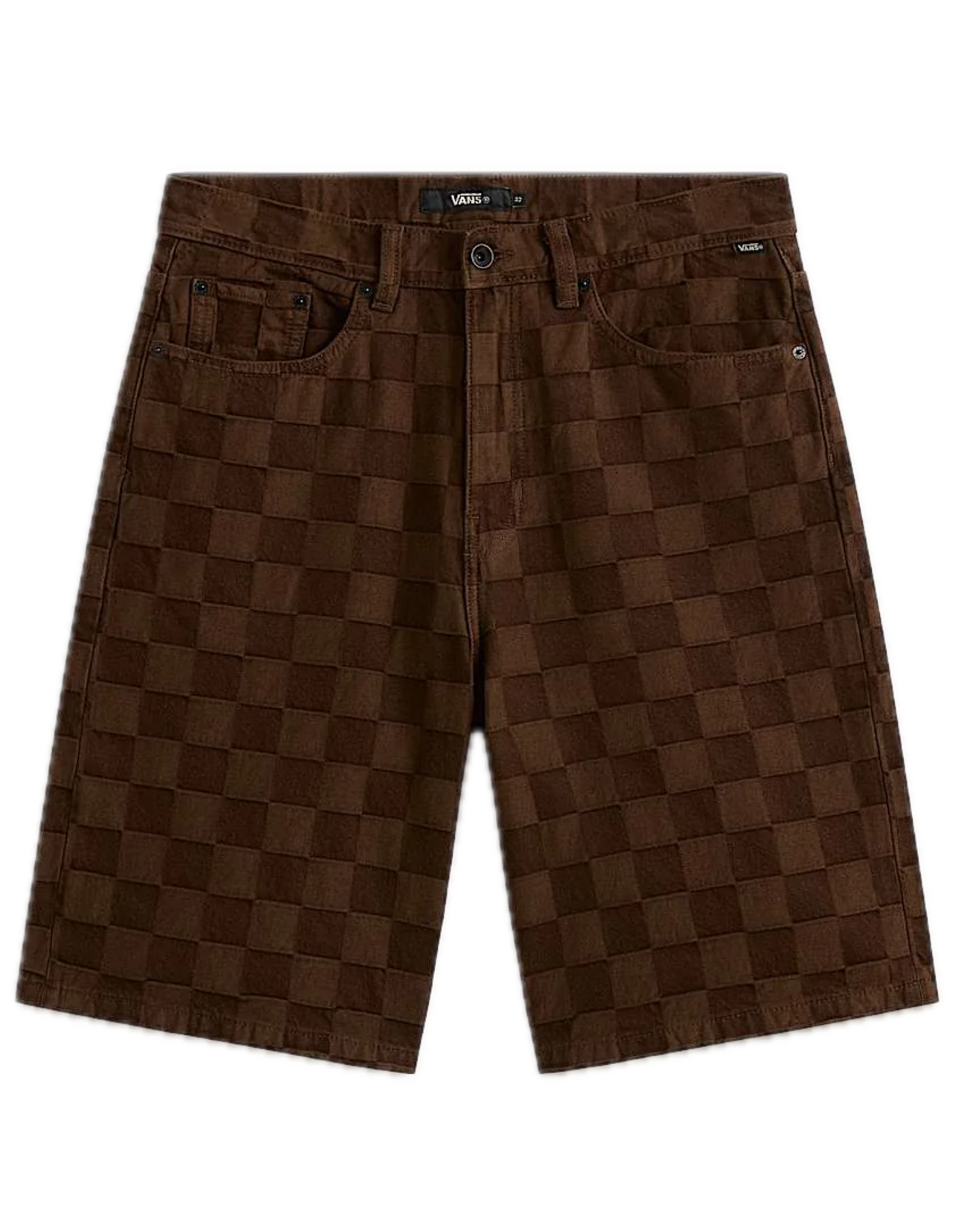 VANS Check-5 Baggy Denim Short - Demitasse