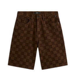 VANS Check-5 Baggy Denim Short - Demitasse