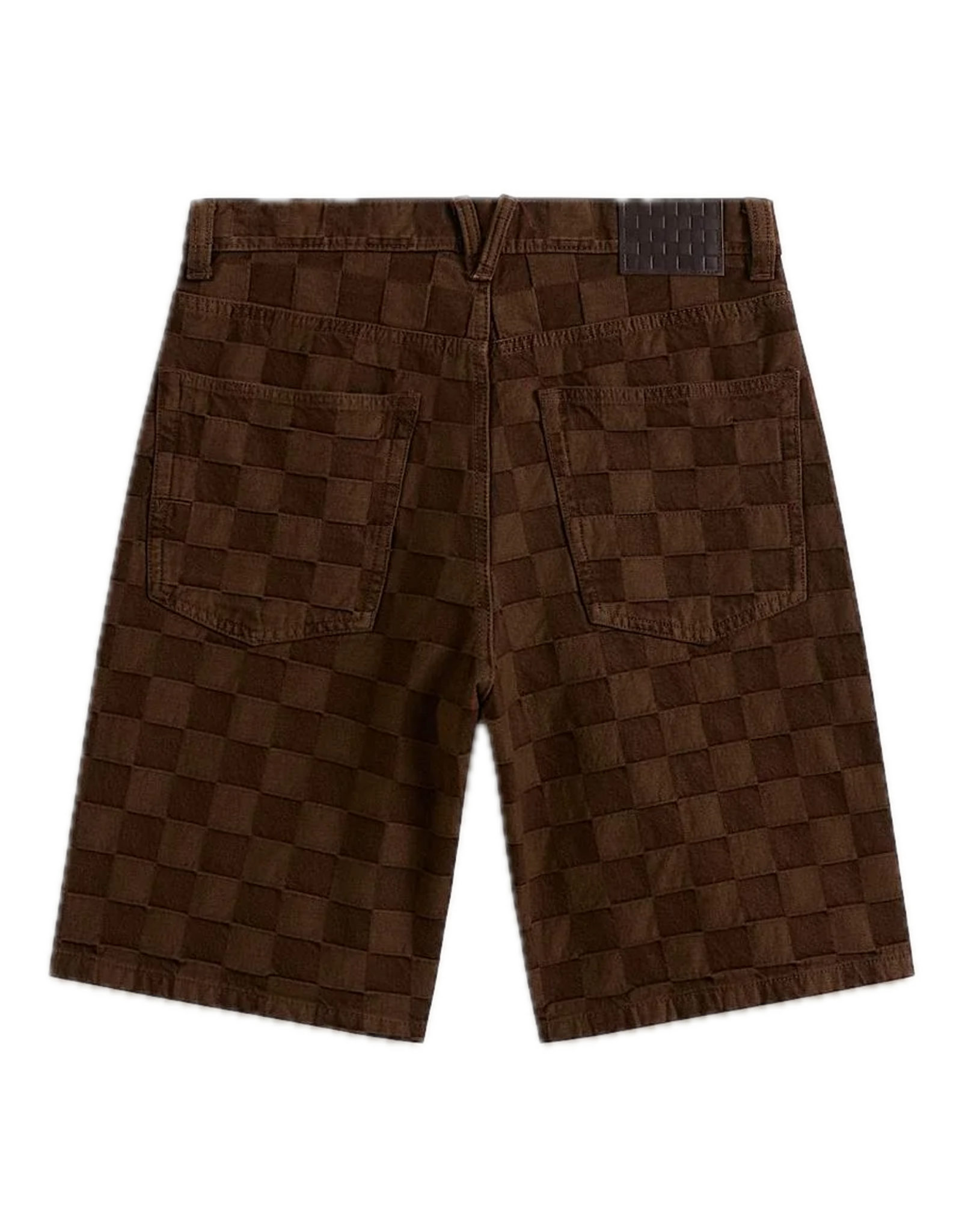 VANS Check-5 Baggy Denim Short - Demitasse