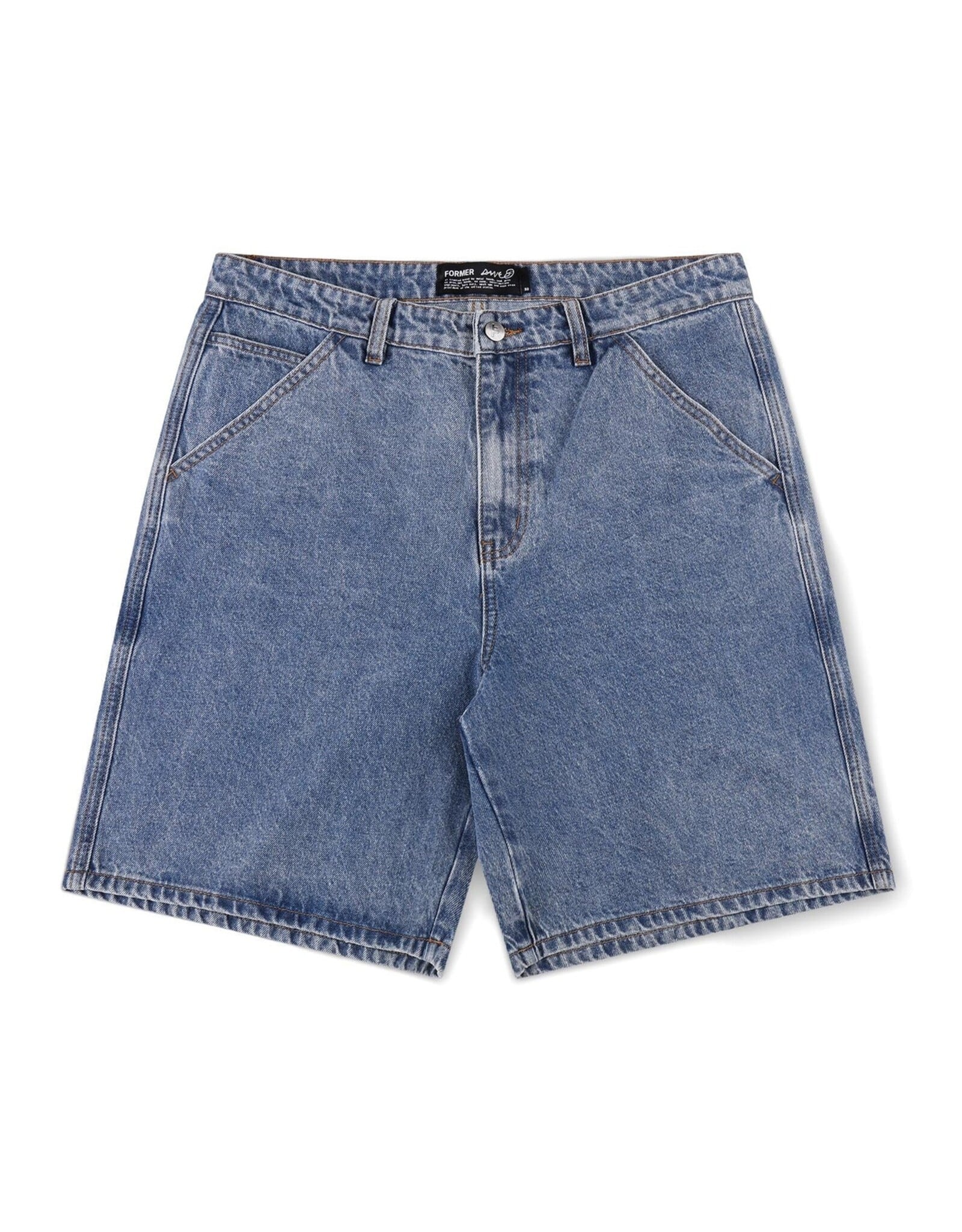 FORMER Reynolds 21" Denim Walkshort - Mid Blue