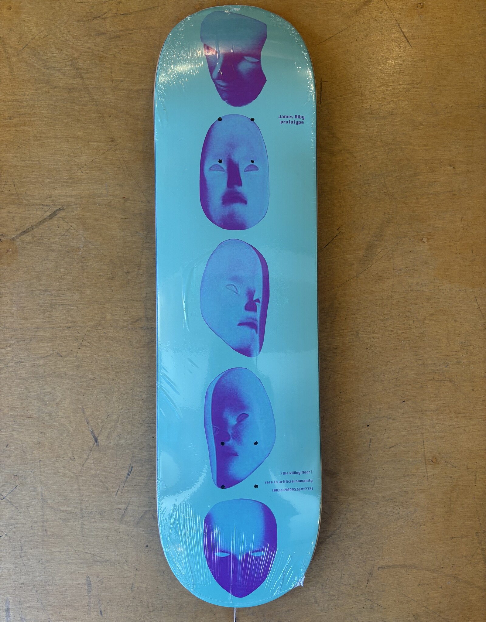 THE KILLING FLOOR Finish Line James Alby Pro Deck - 8.25
