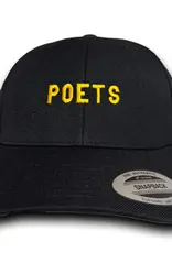 POETS Embroidered Snapback Hat - Black