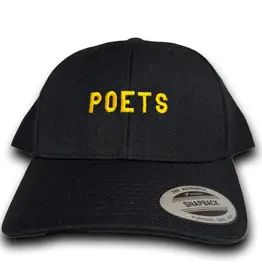 POETS Embroidered Snapback Hat - Black