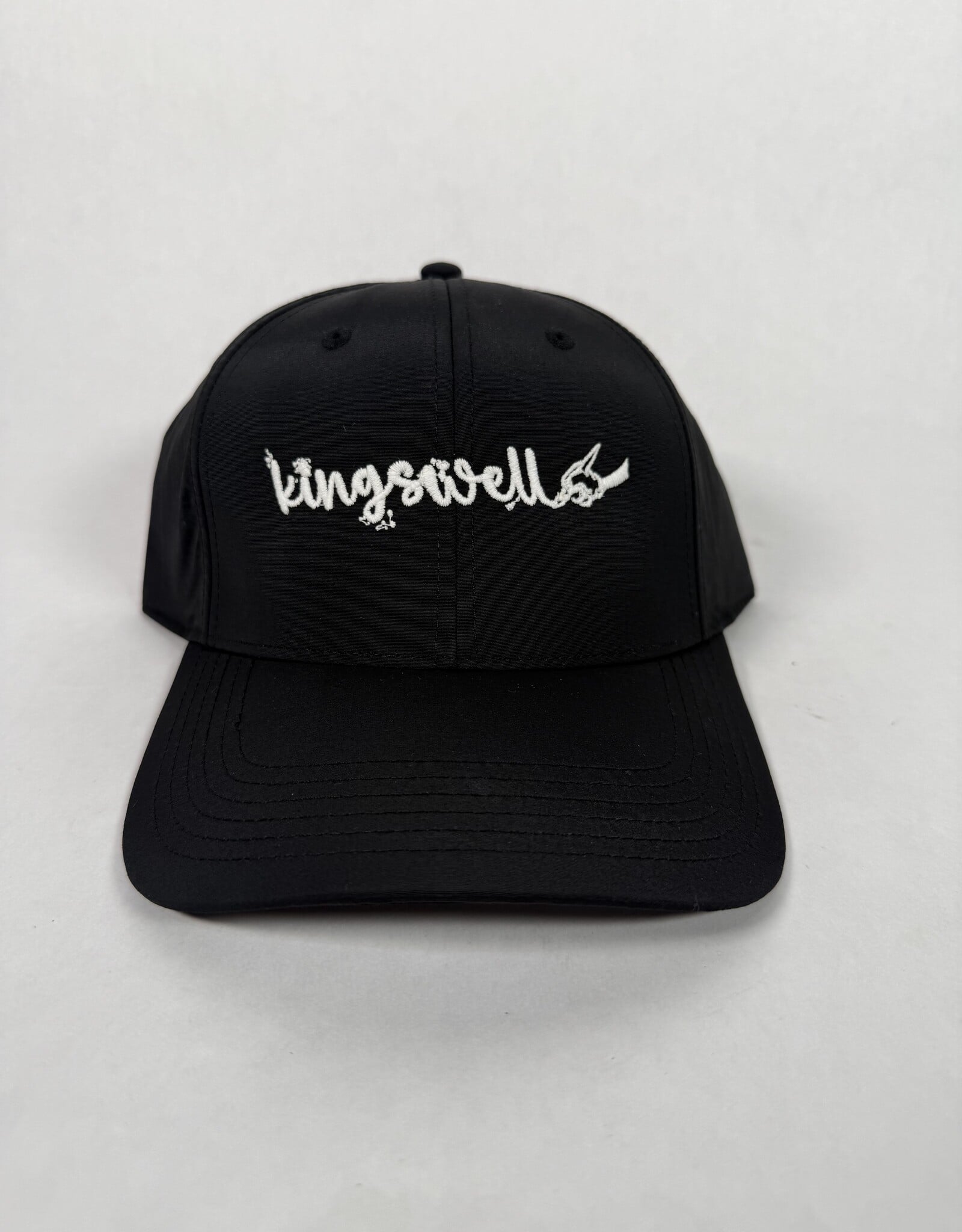 KINGSWELL Mouse Paintbrush Nylon 6 Panel Hat - Black / Glow in the Dark