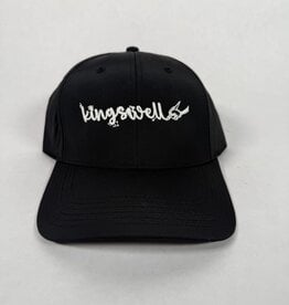 KINGSWELL Mouse Paintbrush Nylon 6 Panel Hat - Black / Glow in the Dark