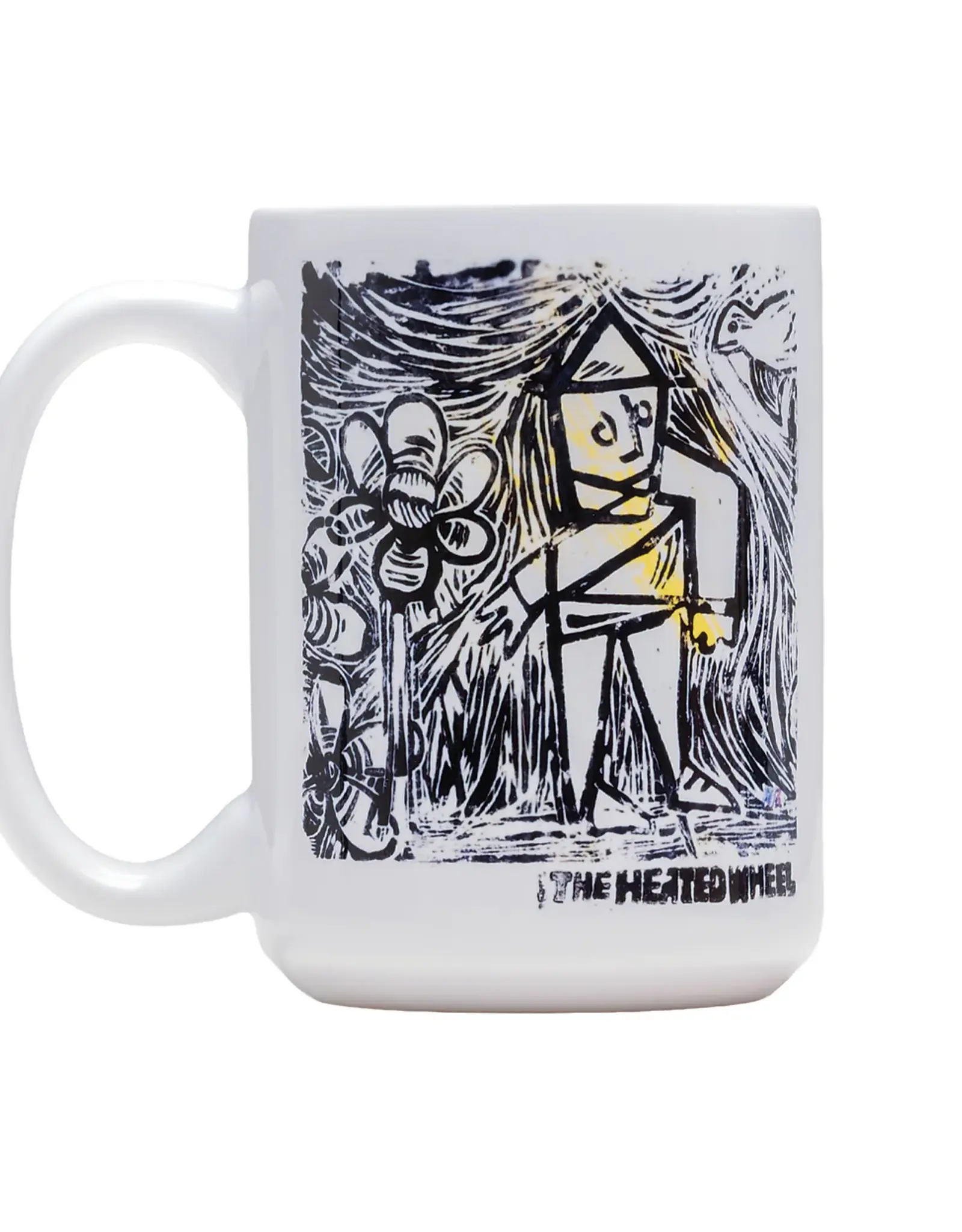 THE HEATED WHEEL Flower Guy Coffee Mug