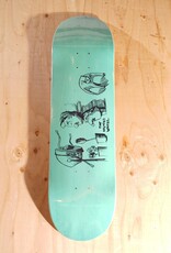 THE HEATED WHEEL Mid July Deck - 8.75