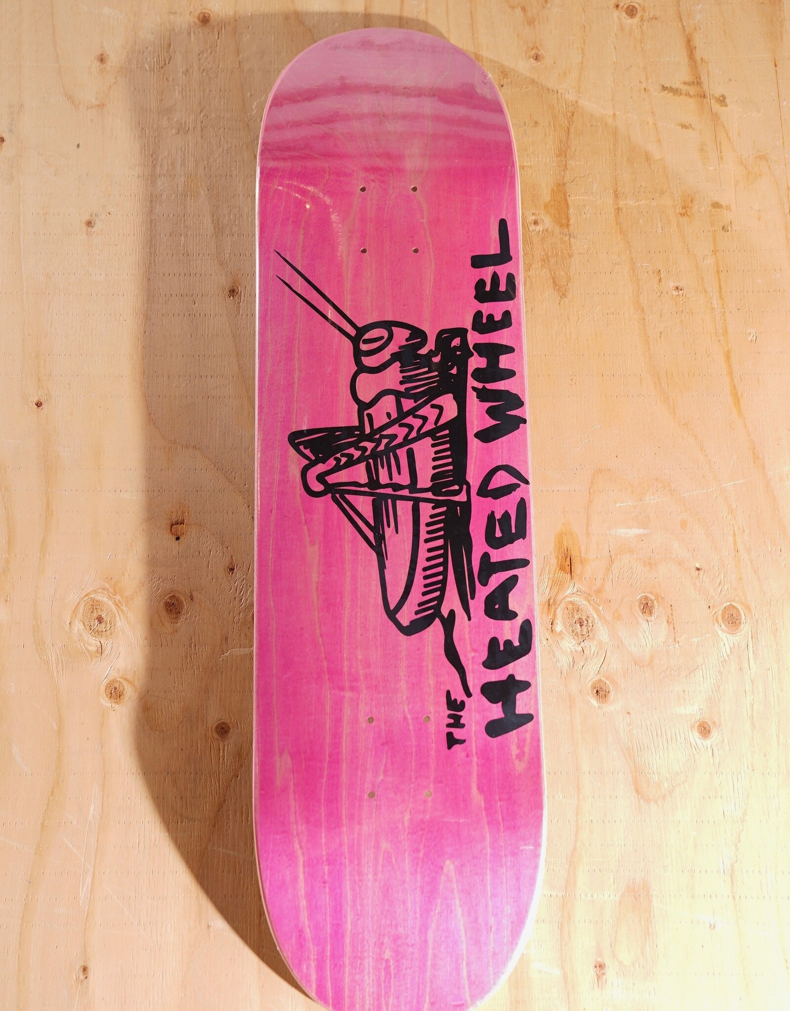 THE HEATED WHEEL Grasshopper Team Deck - 8.38