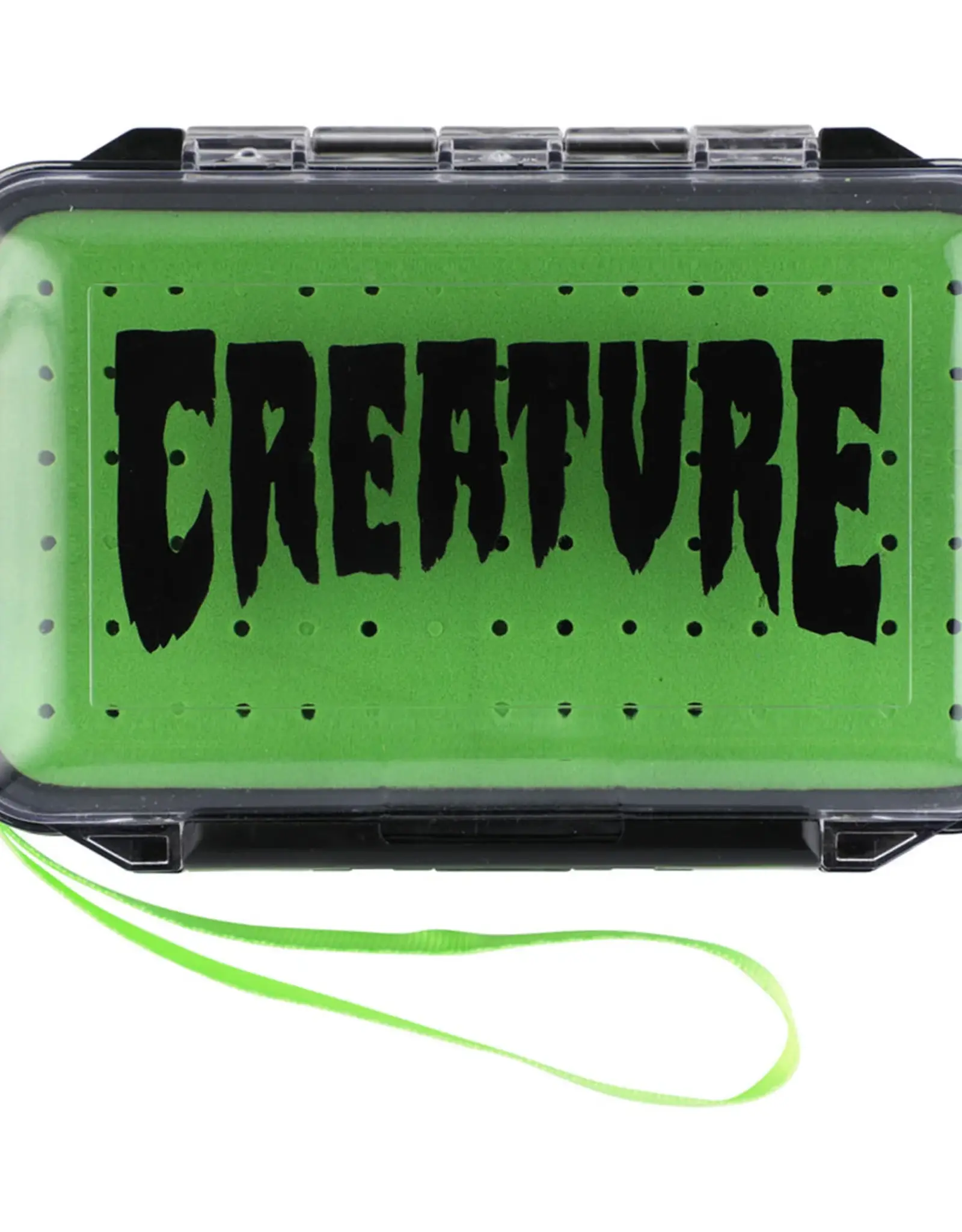 CREATURE Stream Stash Storage Case - Black / Green