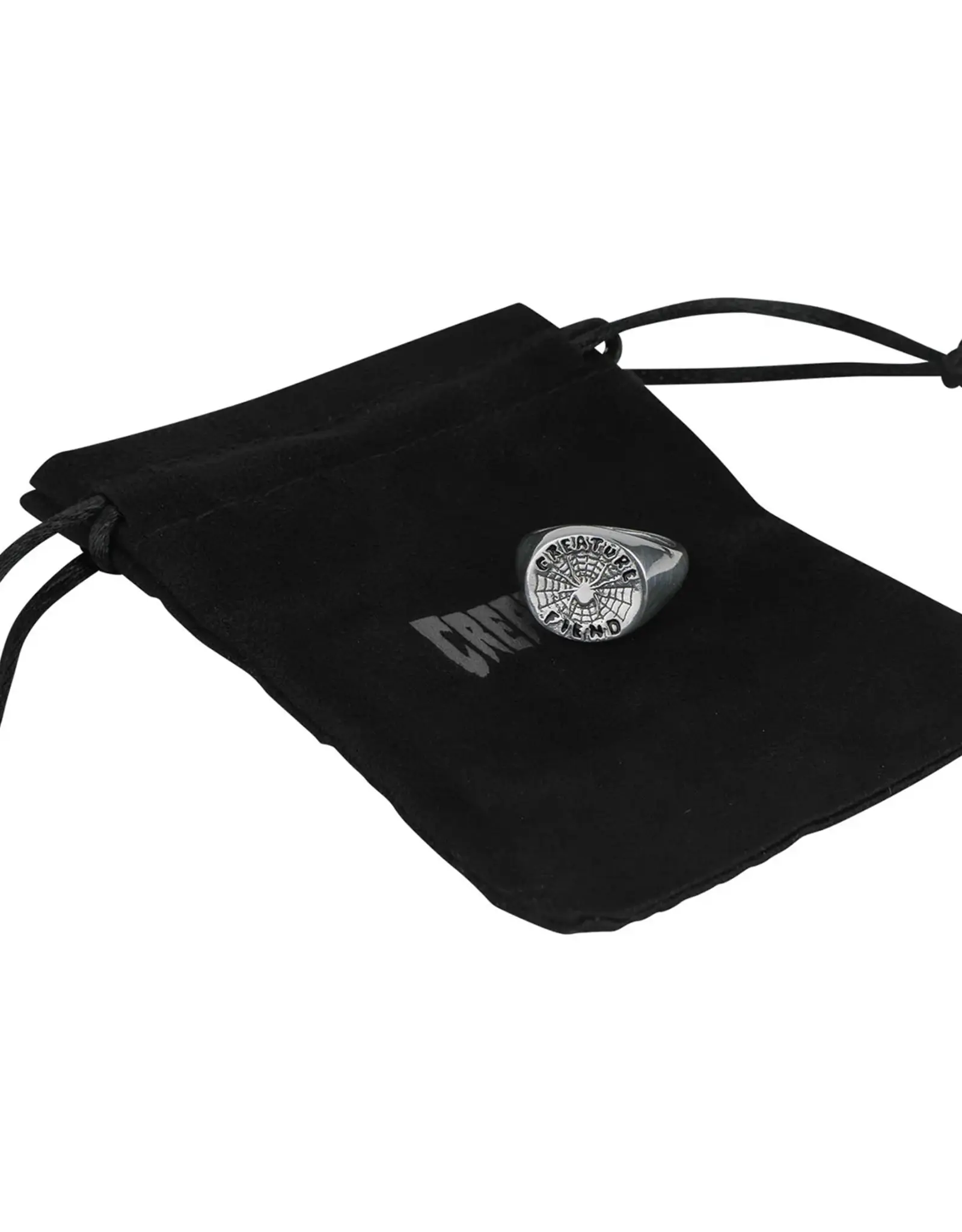 CREATURE Web Ring - Silver