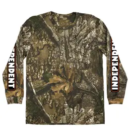 INDEPENDENT Bar Logo Midweight L/S T-Shirt - Realtree APX