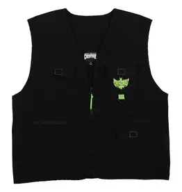 INDEPENDENT Gravette Cut and Tie Utility Vest - Black