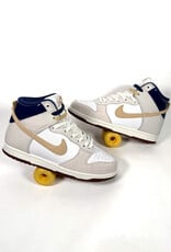 NIKE SB Dunk High Pro x Beyond Store - White/Ivory/Sand Dune/Blue Void