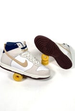 NIKE SB Dunk High Pro x Beyond Store - White/Ivory/Sand Dune/Blue Void