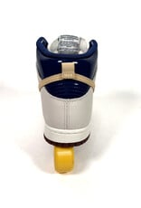 NIKE SB Dunk High Pro x Beyond Store - White/Ivory/Sand Dune/Blue Void