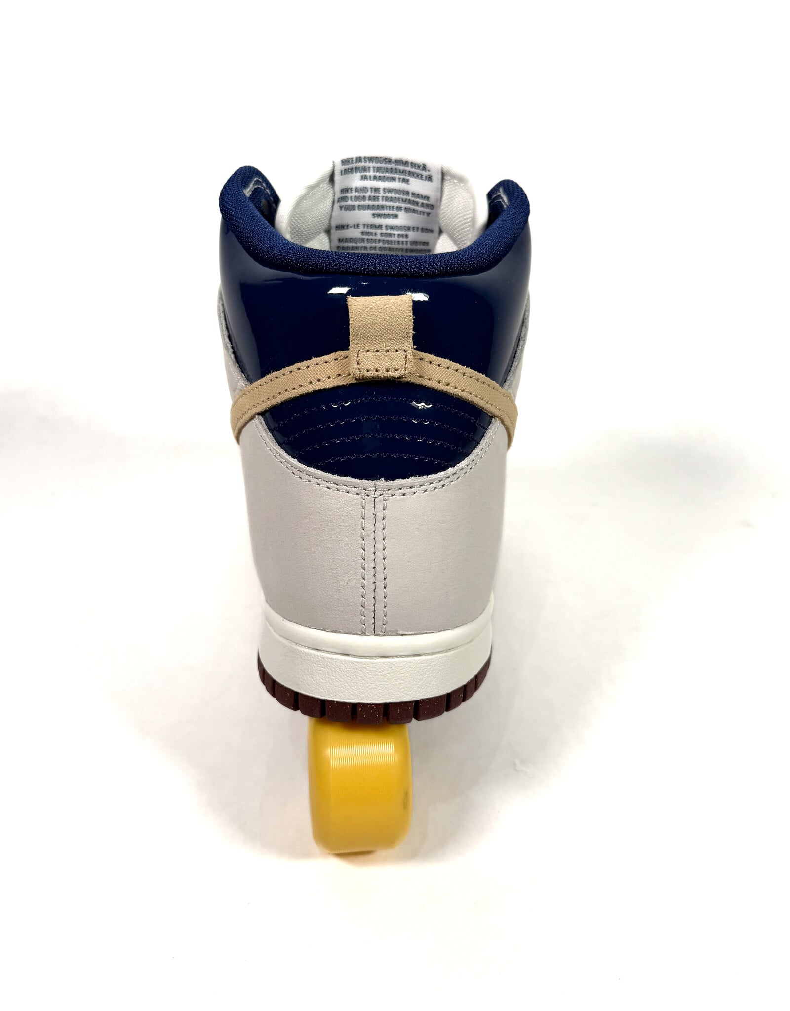 NIKE SB Dunk High Pro x Beyond Store - White/Ivory/Sand Dune/Blue Void