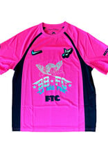 NIKE SB FC Pack Skate Jersey - Hyper Pink / Black