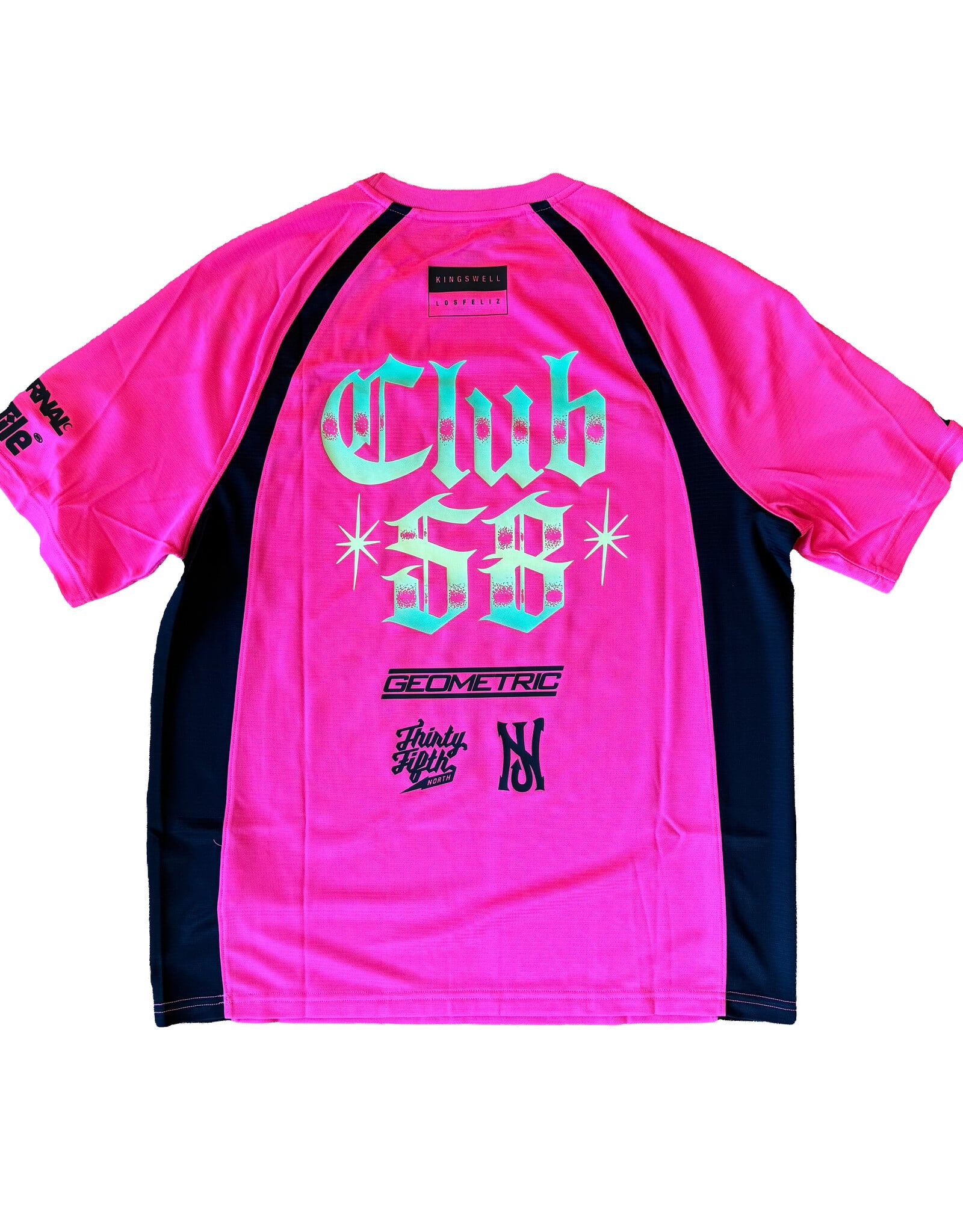 NIKE SB FC Pack Skate Jersey - Hyper Pink / Black