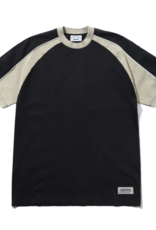 CASH ONLY Track Panel Tee - Black / Cove