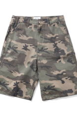 CASH ONLY Ripstop Carpenter Shorts - Woodland Camo