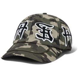 CASH ONLY Cash 6 Panel Cap - Camo