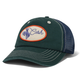 CASH ONLY Rodeo Trucker Cap - Green / Navy