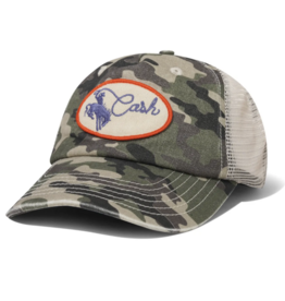 CASH ONLY Rodeo Trucker Cap - Camo