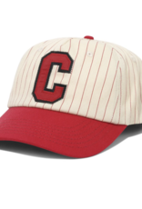 CASH ONLY Slugger 5 Panel Cap - Natural / Red
