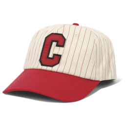 CASH ONLY Slugger 5 Panel Cap - Natural / Red