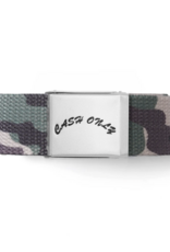 CASH ONLY Logo Web Belt - Camo